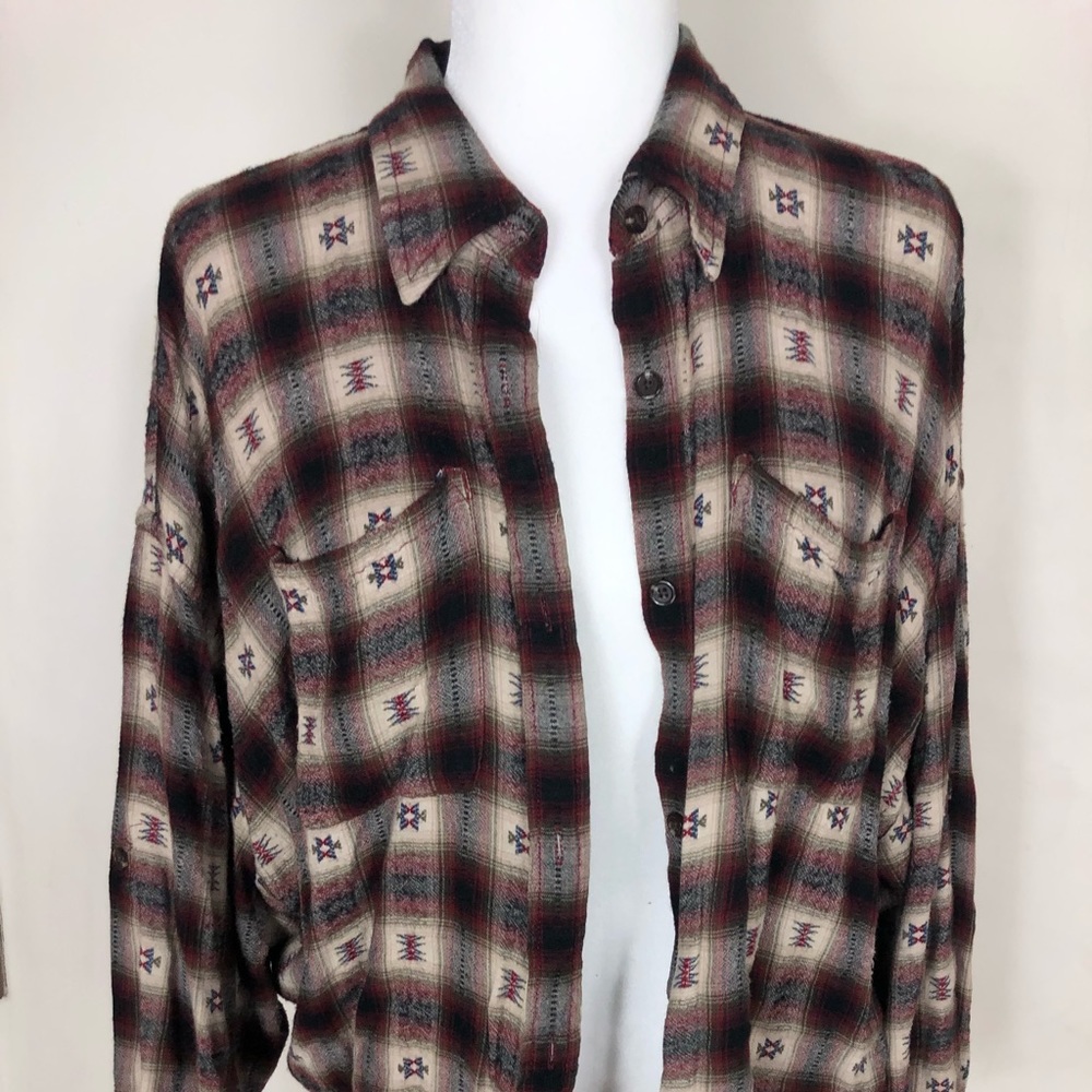 The coolest Ralph Lauren Indian print flannel